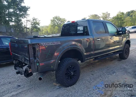 2020 Ford F250 Super Duty from USA, damaged, VIN 1FT7W2BN8LEE17827